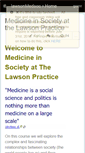 Mobile Screenshot of lawsonmedsoc.wikispaces.com