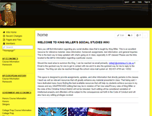 Tablet Screenshot of kingmillerswiki.wikispaces.com