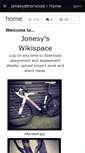 Mobile Screenshot of jonesyatnorwood.wikispaces.com