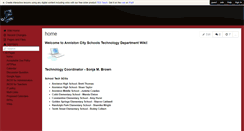 Desktop Screenshot of annistoncityschoolstechnologydep.wikispaces.com