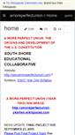 Mobile Screenshot of amoreperfectunion.wikispaces.com