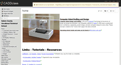 Desktop Screenshot of caddclass.wikispaces.com