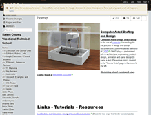 Tablet Screenshot of caddclass.wikispaces.com