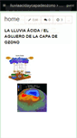Mobile Screenshot of lluviaacidaycapadeozono.wikispaces.com