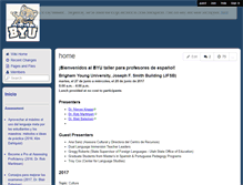 Tablet Screenshot of byuspanteach.wikispaces.com