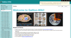 Desktop Screenshot of gallion-wiki.wikispaces.com