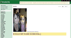 Desktop Screenshot of brooke34j.wikispaces.com
