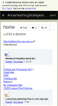 Mobile Screenshot of annasteachingstrategieshelpers.wikispaces.com