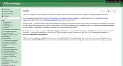 Desktop Screenshot of kieinvestiga.wikispaces.com