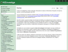Tablet Screenshot of kieinvestiga.wikispaces.com
