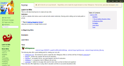 Desktop Screenshot of learntowiki.wikispaces.com