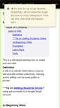 Mobile Screenshot of learntowiki.wikispaces.com