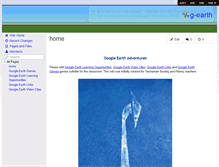 Tablet Screenshot of g-earth.wikispaces.com