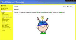 Desktop Screenshot of lasclassroomresources.wikispaces.com