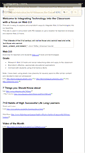 Mobile Screenshot of integrating.wikispaces.com