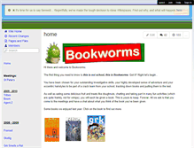 Tablet Screenshot of bookworms.wikispaces.com