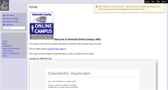 Desktop Screenshot of gwinnettonlinecampus.wikispaces.com