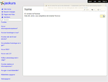 Tablet Screenshot of jaokurs.wikispaces.com