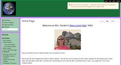 Desktop Screenshot of gordonscience.wikispaces.com