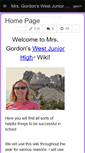 Mobile Screenshot of gordonscience.wikispaces.com