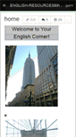 Mobile Screenshot of english-resources6th.wikispaces.com