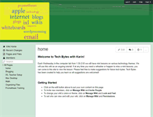 Tablet Screenshot of lestechbytes.wikispaces.com