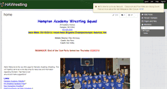 Desktop Screenshot of hawrestling.wikispaces.com