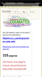 Mobile Screenshot of edumates.wikispaces.com
