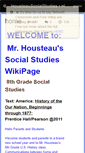 Mobile Screenshot of housteausocialstudies.wikispaces.com