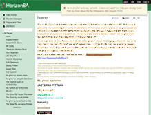 Tablet Screenshot of horizon8a.wikispaces.com