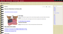 Desktop Screenshot of dullbrownhistory.wikispaces.com