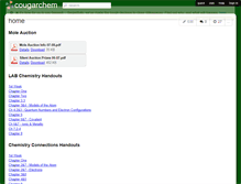 Tablet Screenshot of cougarchem.wikispaces.com