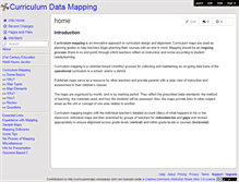 Tablet Screenshot of curriculummaps.wikispaces.com