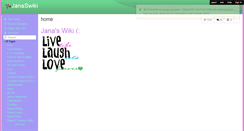 Desktop Screenshot of janaswiki.wikispaces.com