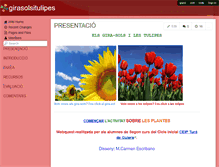 Tablet Screenshot of girasolsitulipes.wikispaces.com