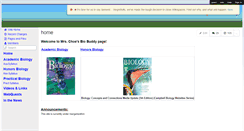 Desktop Screenshot of biobuddy.wikispaces.com
