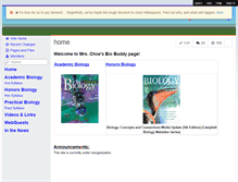 Tablet Screenshot of biobuddy.wikispaces.com