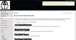 Desktop Screenshot of freeskoolsproject.wikispaces.com