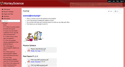 Desktop Screenshot of honleyscience.wikispaces.com