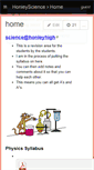 Mobile Screenshot of honleyscience.wikispaces.com
