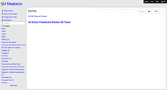 Desktop Screenshot of hilsabeck.wikispaces.com
