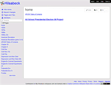 Tablet Screenshot of hilsabeck.wikispaces.com