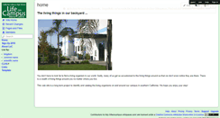 Desktop Screenshot of lifeoncampus.wikispaces.com