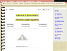 Tablet Screenshot of bioisthebest.wikispaces.com