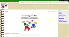 Desktop Screenshot of connect4learning.wikispaces.com