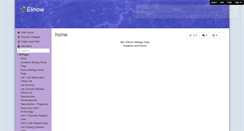 Desktop Screenshot of elinow.wikispaces.com