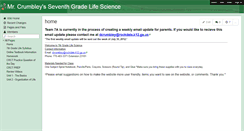 Desktop Screenshot of cmsdcrumbley.wikispaces.com