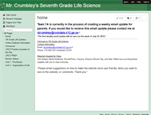 Tablet Screenshot of cmsdcrumbley.wikispaces.com
