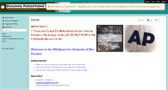 Desktop Screenshot of bpionline.wikispaces.com