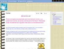 Tablet Screenshot of herramientasweb2o.wikispaces.com